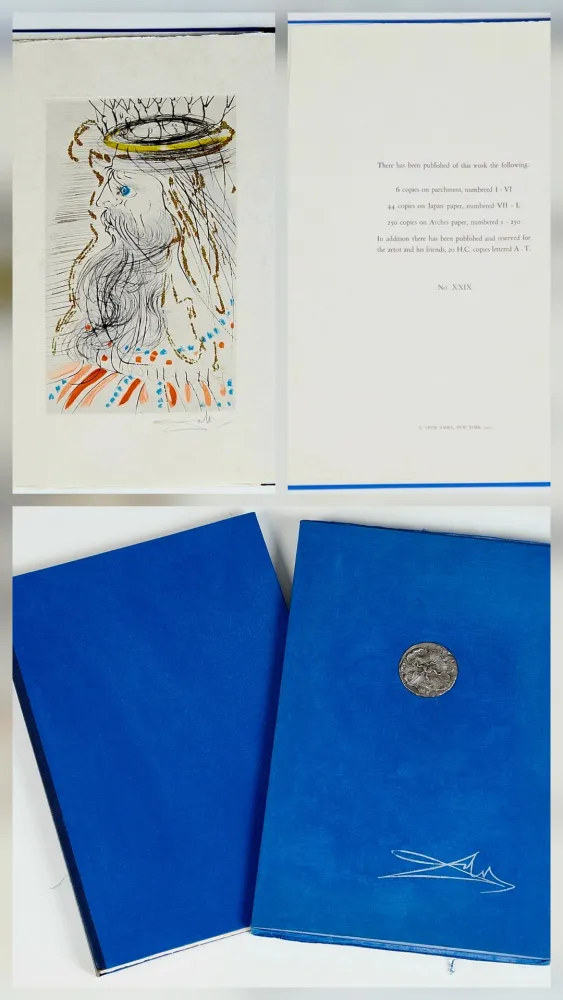 Geïllustreerd Boek Dali - The Song of Songs of King Solomon Deluxe Japan