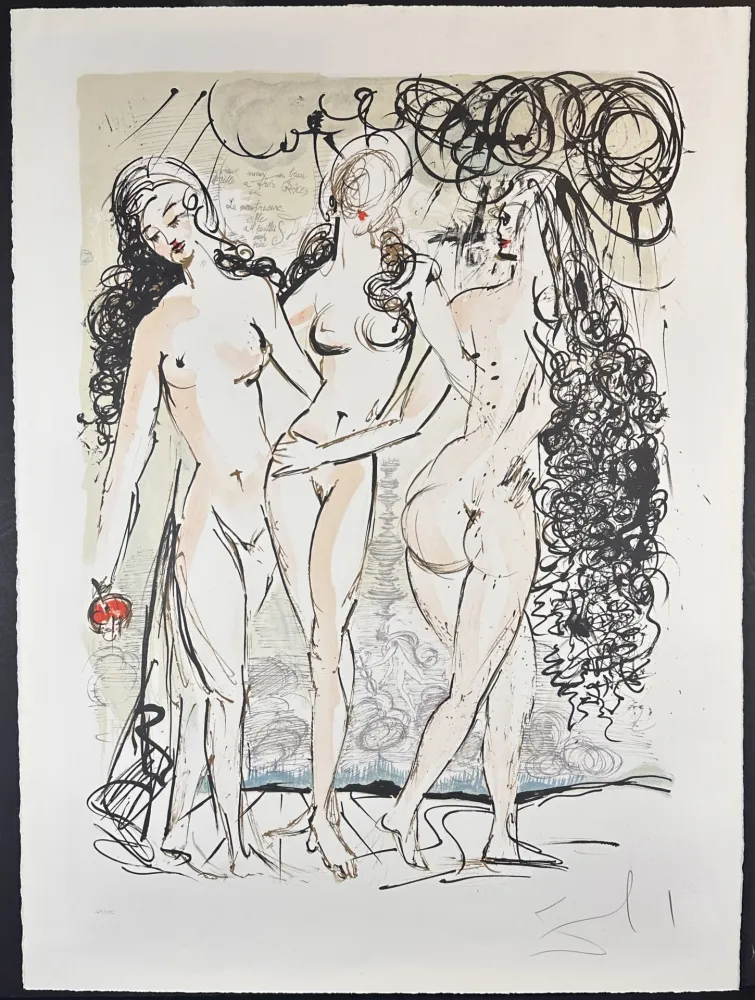 Lithografie Dali - The Three Graces 