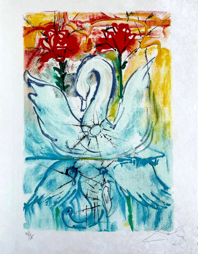 Lithografie Dali - The Ugly Duckling