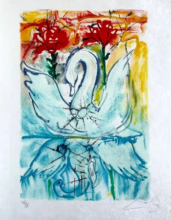 Lithografie Dali - The Ugly Duckling