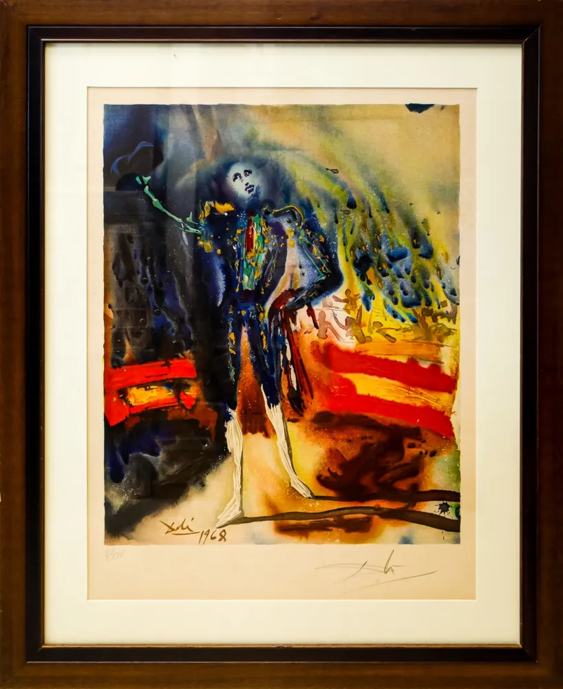 Lithografie Dali - Tribute to Escamillo