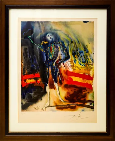 Lithografie Dali - Tribute to Escamillo