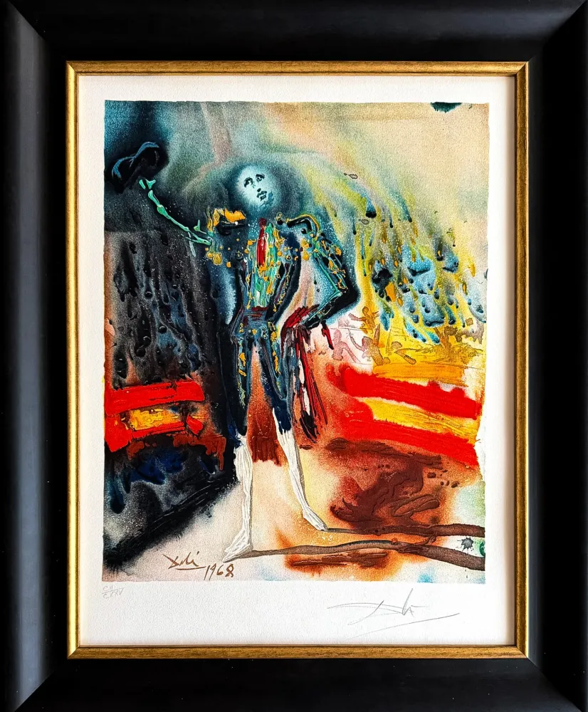 Lithografie Dali - Tribute to Escamillo