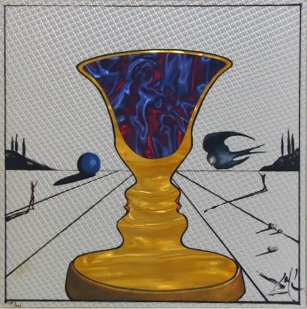 Lithografie Dali - Tristan & Isolde