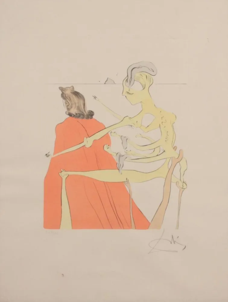 Lithografie Dali - UNTITLED