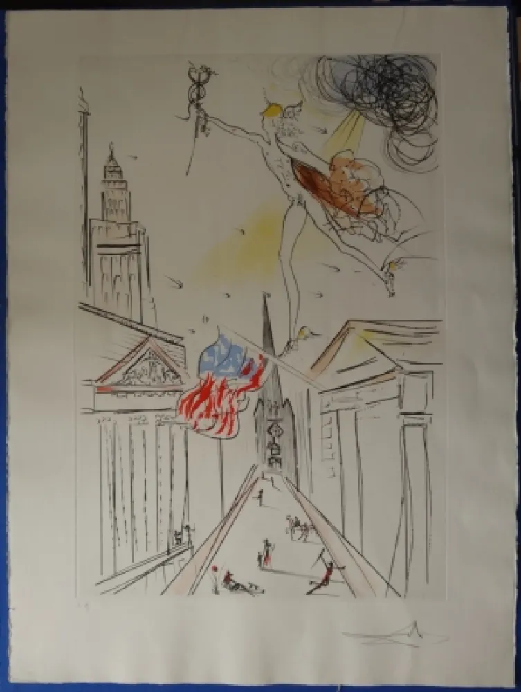 Ets Dali - Vue de Wall Street