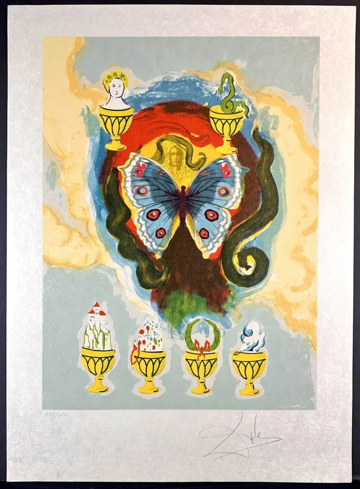 Lithografie Dali - Wealth Health Fame and Love