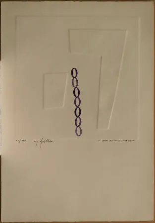 Reliëf Dangelo - Il 7 bianco di Coleridge