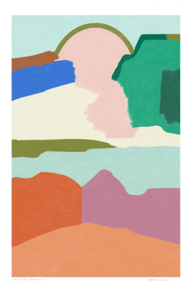 Digitale Print Daramir - LE RÊVE S'ÉVAPORE AU MATIN