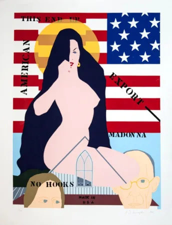 Zeefdruk D'arcangelo - American Madonna No. 1