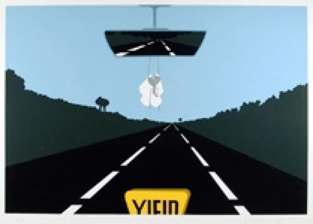 Zeefdruk D'arcangelo - The Holy Family