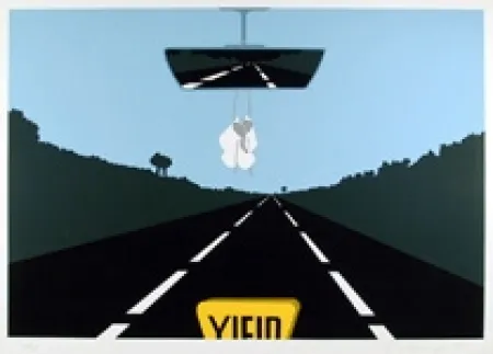 Zeefdruk D'arcangelo - The Holy Family