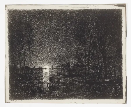Geen Techniek Daubigny - Effet de Nuit (Night Time, Night Effect, Night Impression)