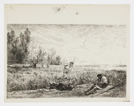 Geen Techniek Daubigny - La Fenaison (Harvest)