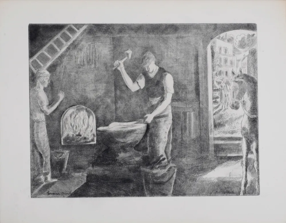 Ets David - Forgeron, 1946