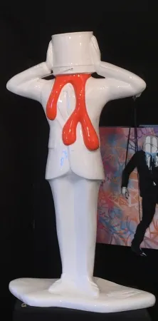 Geen Techniek David - Tête dans l'art