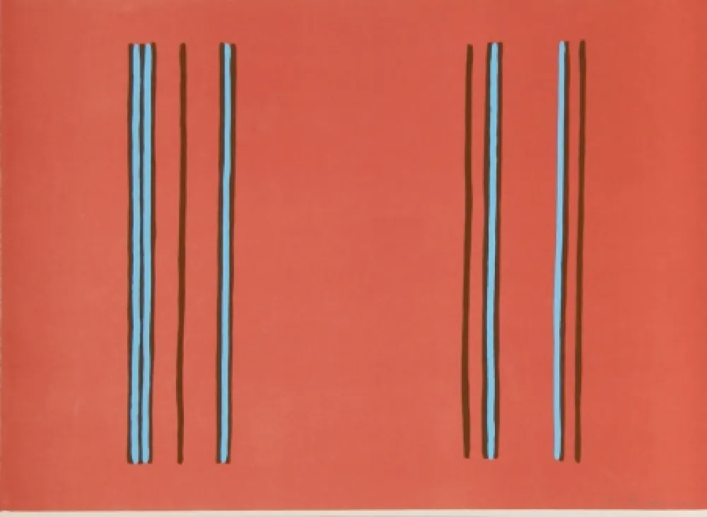 Lithografie Davis - Lilac