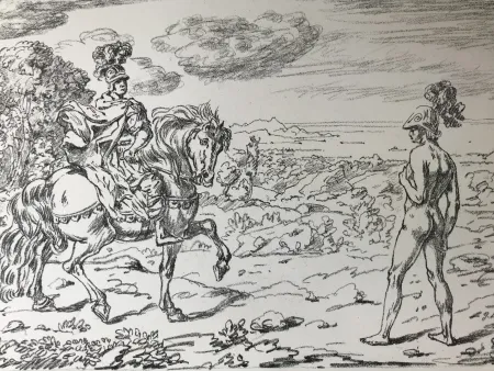 Lithografie De Chirico - Alexandros