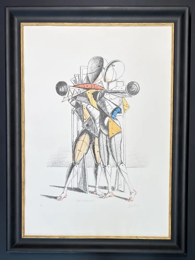 Lithografie De Chirico - Giorgio de Chirico (1888–1978) - Coloured lithograph on paper - 1970