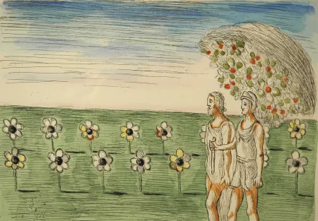 Ets De Chirico - Visione misteriosa