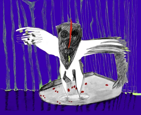 Digitale Print De Jong - Deeply Eagelized