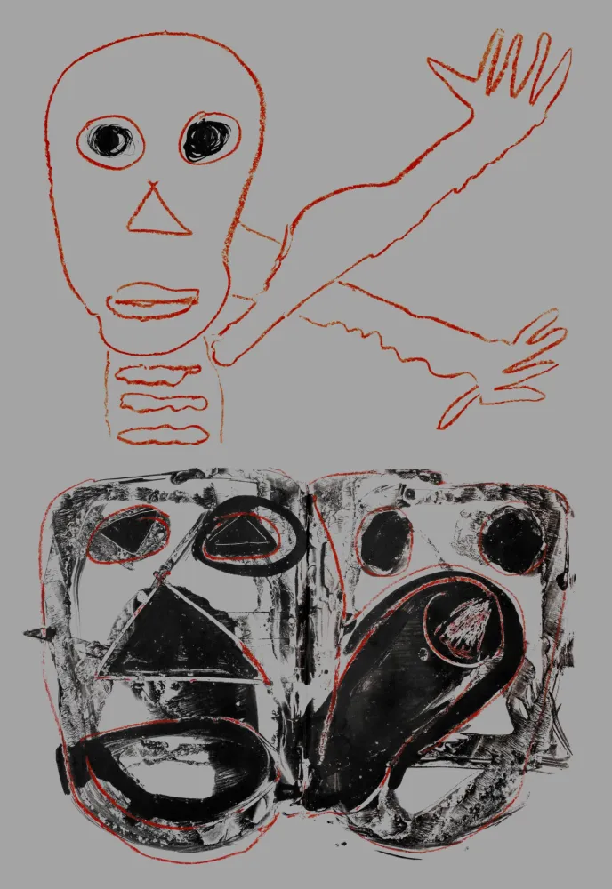 Digitale Print De Jong - Macca-bêtes (gauche)