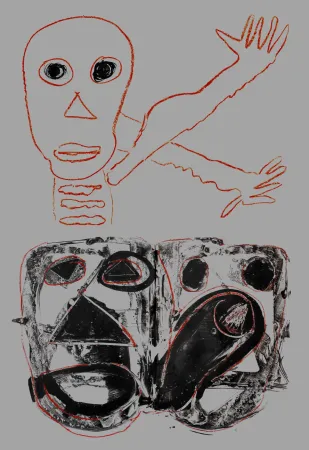 Digitale Print De Jong - Macca-bêtes (gauche)