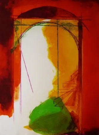 Ets En Aquatint De Juan - Puerta arabe