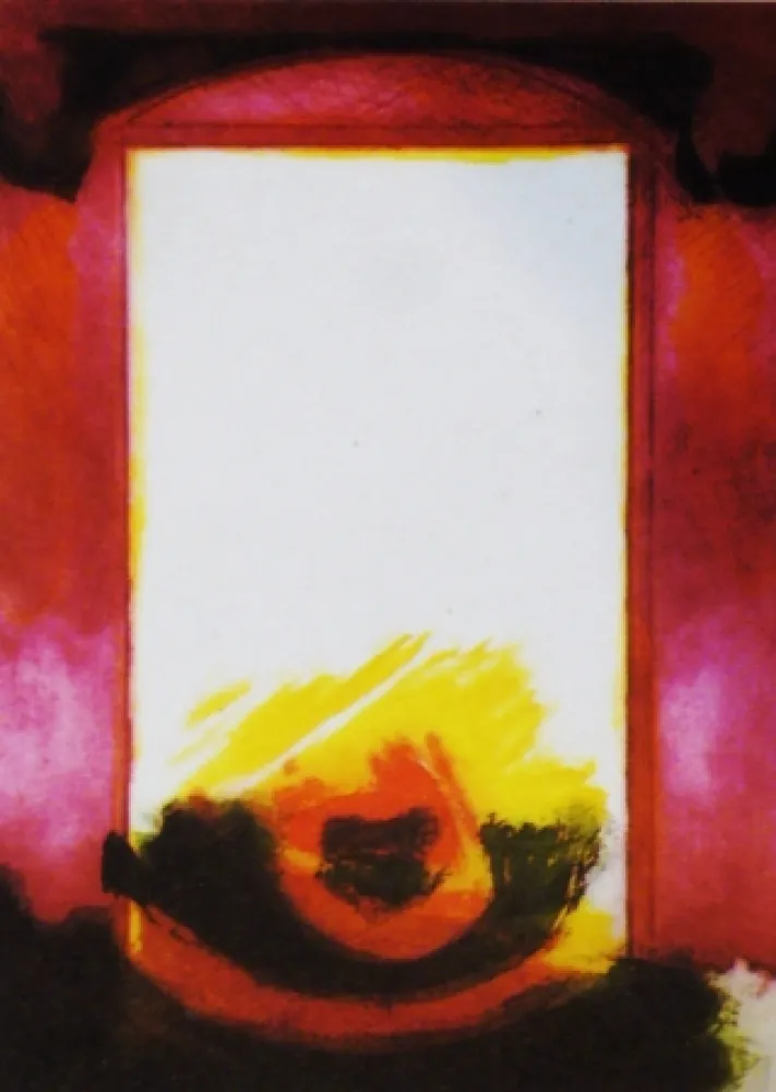 Ets En Aquatint De Juan - Puerta morada