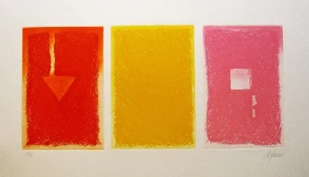 Ets En Aquatint De Juan - Triptica en color II