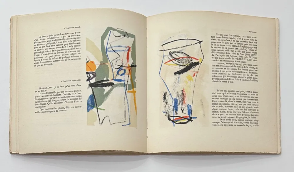 Geïllustreerd Boek De Kermadec - Le verre d'eau