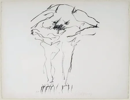 Geen Techniek De Kooning - Clam Digger from Portfolio 9