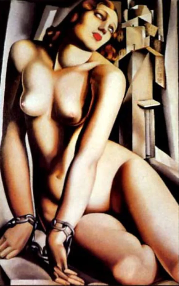 Zeefdruk De Lempicka - Andromeda 