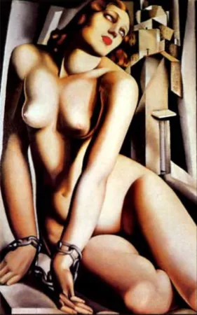 Zeefdruk De Lempicka - Andromeda 