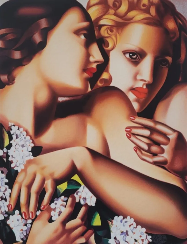 Zeefdruk De Lempicka - Printemps 