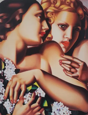 Zeefdruk De Lempicka - Printemps 