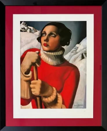 Digitale Print De Lempicka - Saint Moritz, 1929