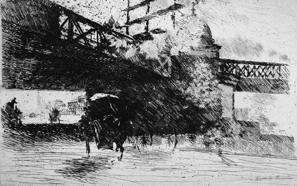 Ets De Nittis - Vue pris à Londres