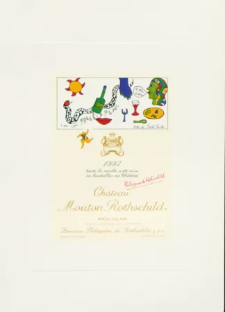 Lithografie De Saint Phalle - Cou Cou Philippine 