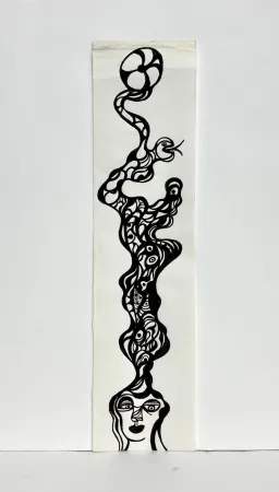 Geen Techniek De Saint Phalle - Encre sur papier 