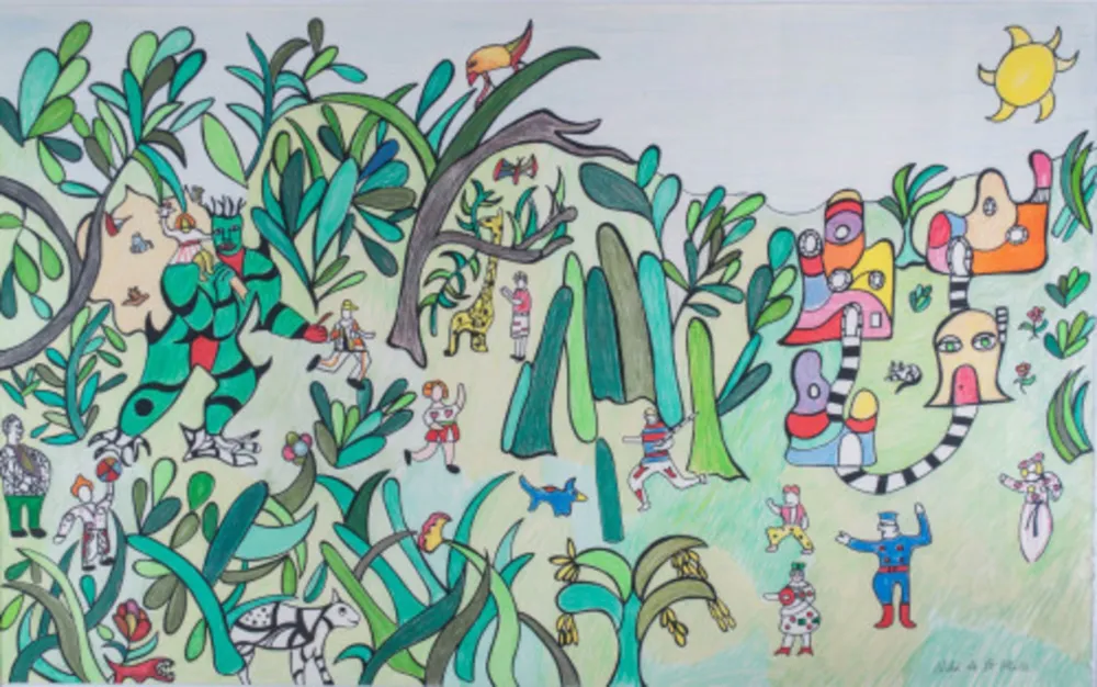 Linosnede De Saint Phalle - Jungle I, c