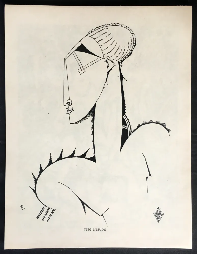 Geïllustreerd Boek De Souza-Cardoso - XX DESSINS. 1912
