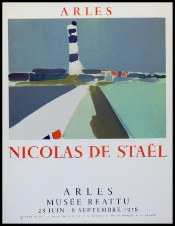 Lithografie De Stael - ARLES MUSEE REATTU