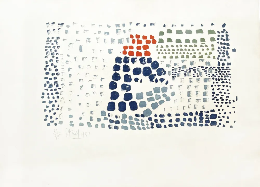 Lithografie De Stael - Composition