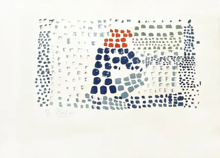 Lithografie De Stael - Composition