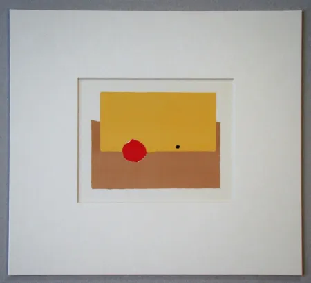 Lithografie De Stael - La Pomme - 1952