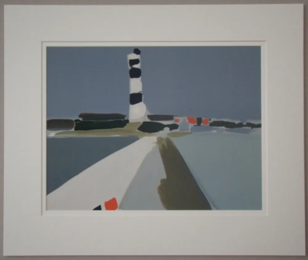 Lithografie De Stael - Le Phare, 1952