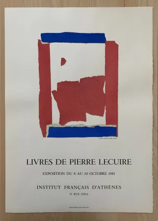 Lithografie De Stael - Livres de Pierre Lecuire / Institut français d'Athènes