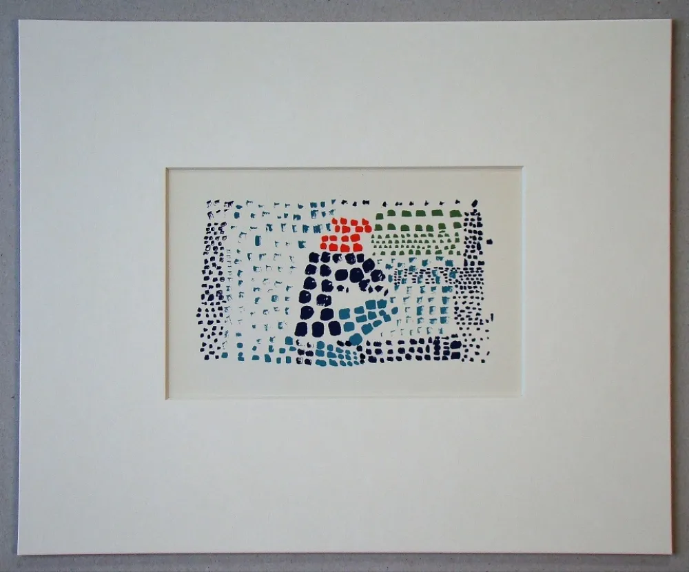 Lithografie De Stael - Nuit au Parc des Princes - 1952