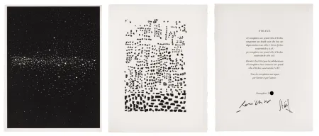 Geïllustreerd Boek De Stael - René Char. POÈMES. 14 bois originaux à pleine page (1952)